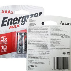 Pin AAA Energizer E92 vỉ 2 viên chính hãng sản xuất tại Singapore