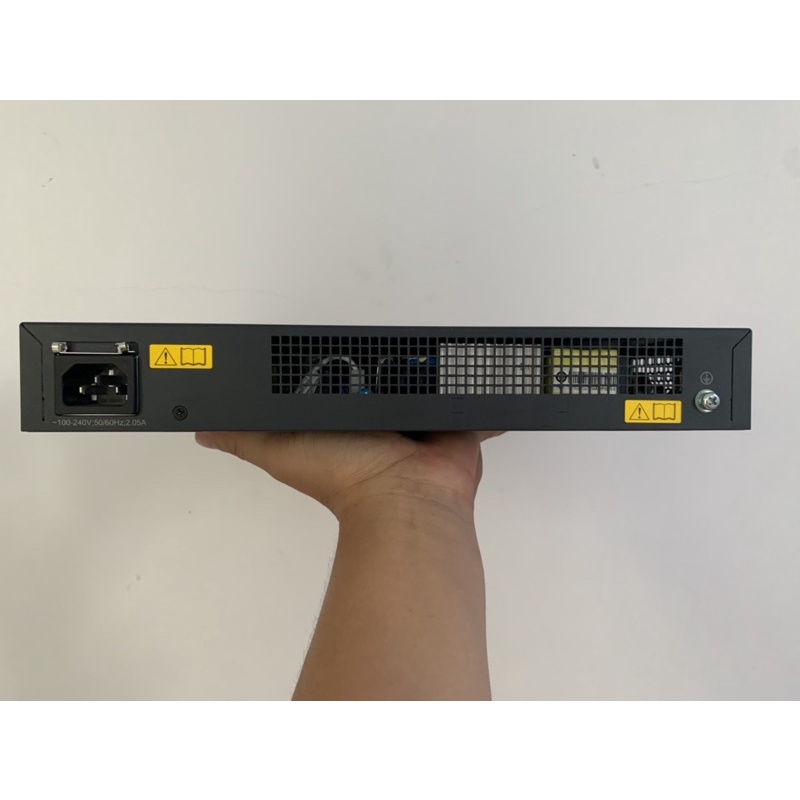 Switch chuyển mạch layer 3, cấp nguồn POE+ : HP 1910-8 port 1Gb