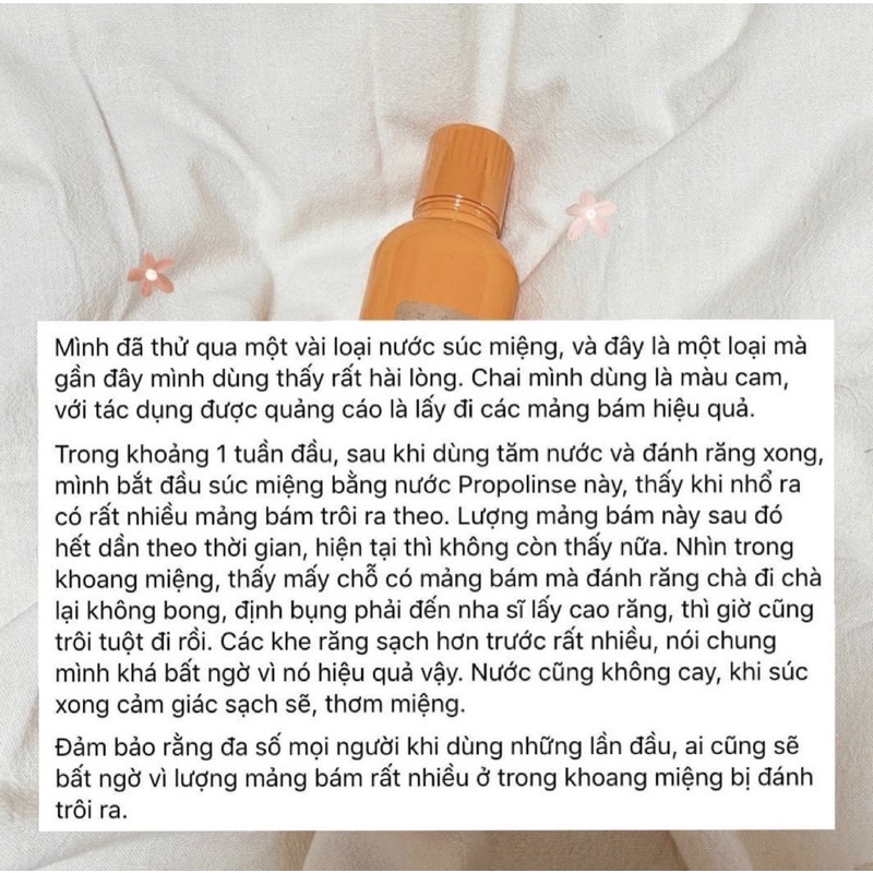 Nước xúc miệng Nhật Propolinse