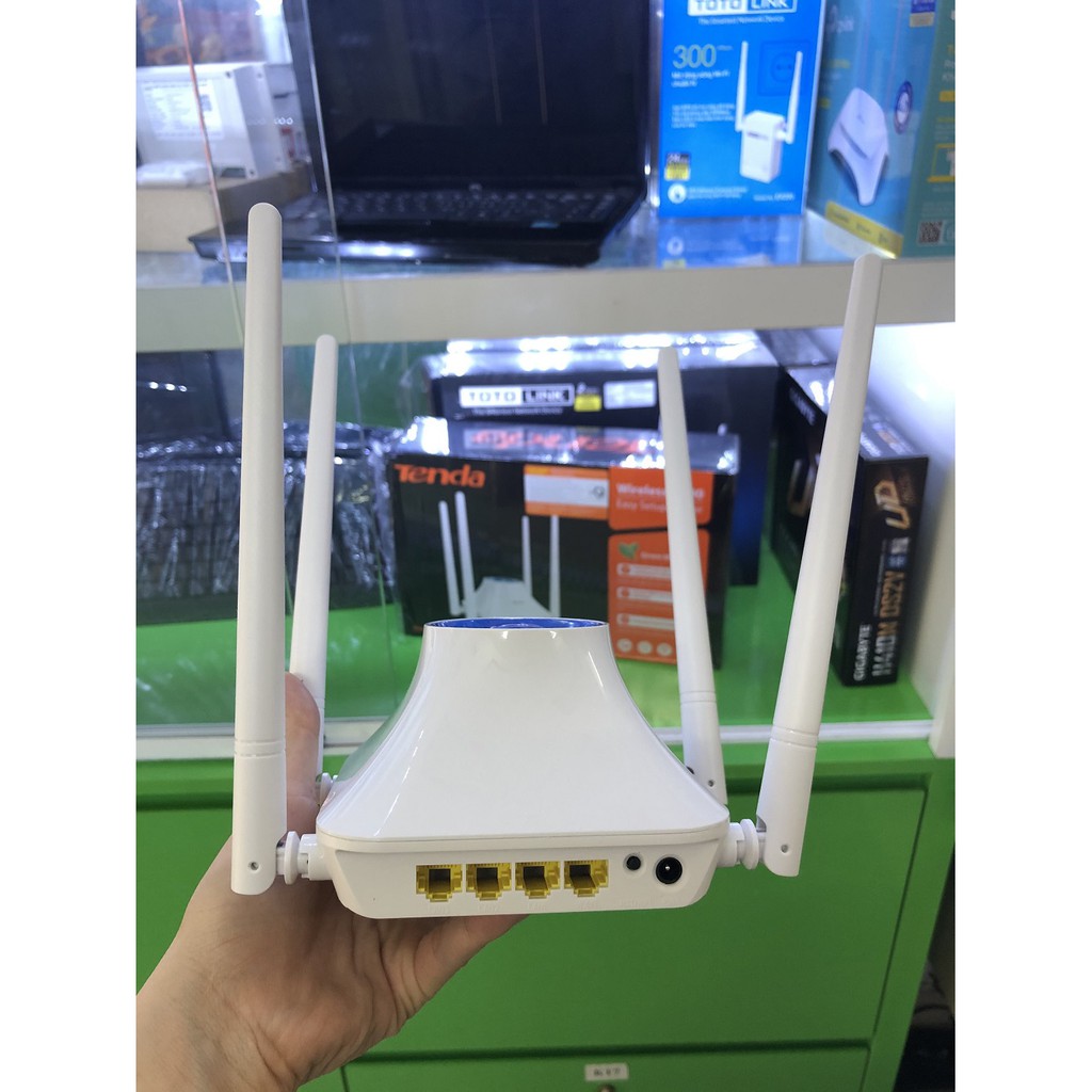 Wifi TENDA F6 4 râu mẫu mới năm 2021