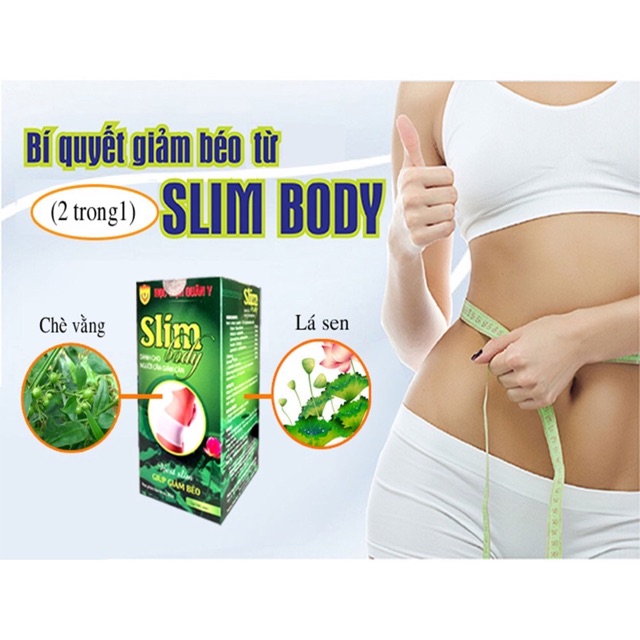 Viên uống giảm cân SlimBody Học Viện Quân Y