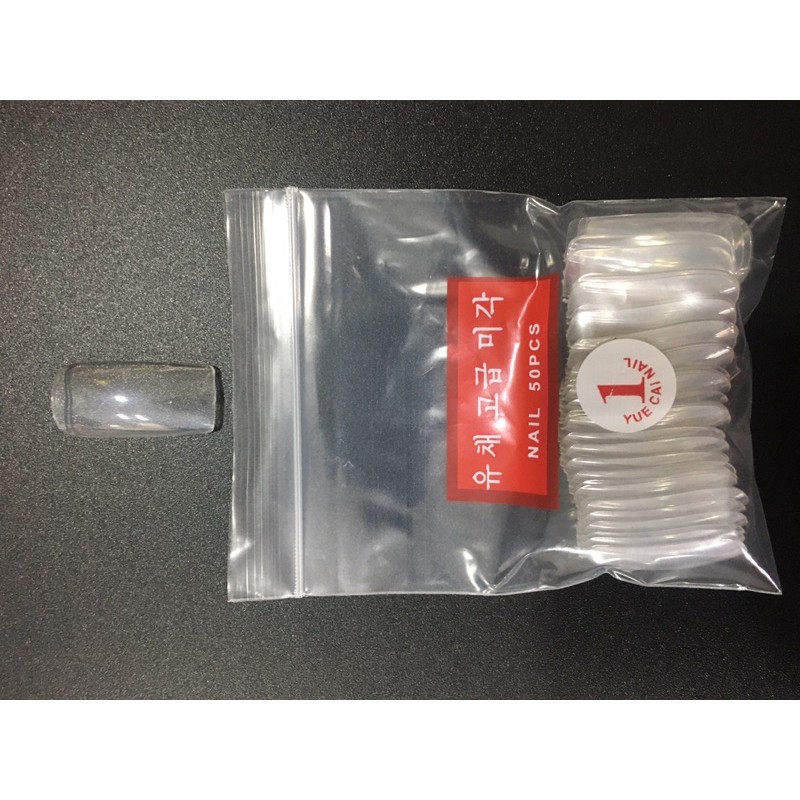 Móng Úp clear Lẻ size