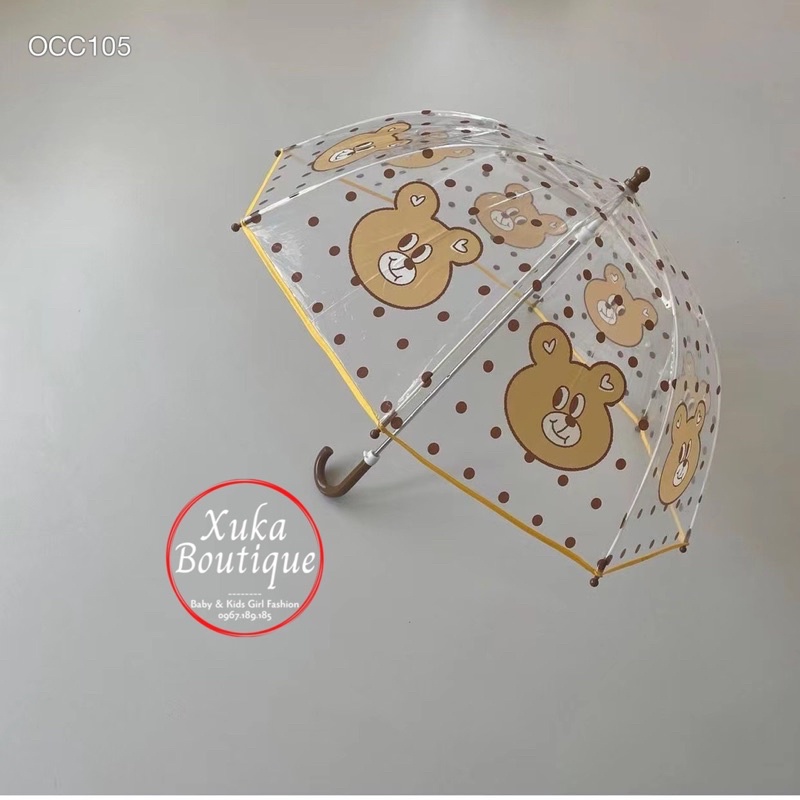 Ô Che Nắng Che Mưa Cao Cấp style Hàn Quốc Cho Bé Đi Học, Đi Chơi, Cắm Trại