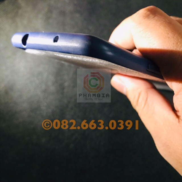 Ốp lưng Vivo X21 dẻo đen/ xanh đen giả da bền đẹp