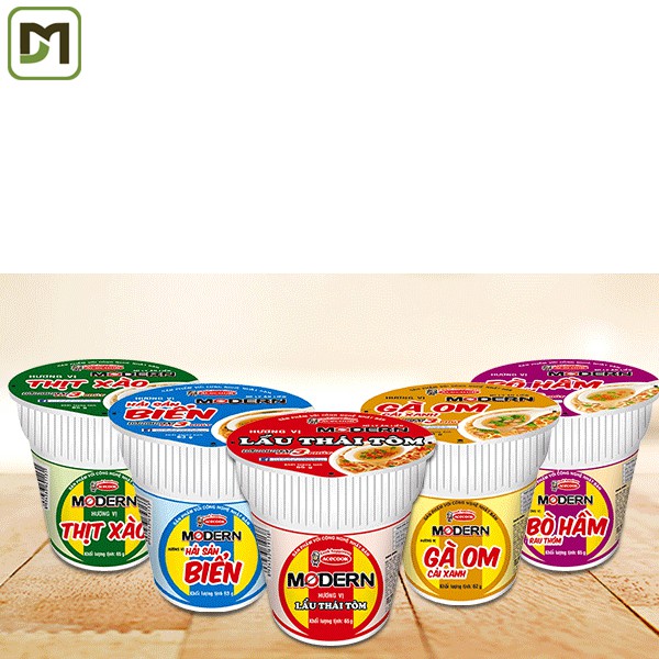 Freeship từ 99k - Thùng 24 ly mì Morden Hảo Hảo Lẩu Thái Tôm - Hãng phân phối