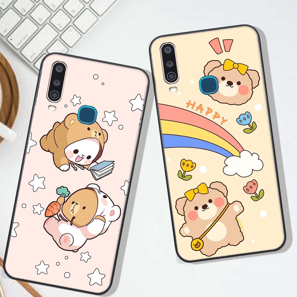Ốp lưng Vivo Y15 / Y17 in hình Gấu xinh xắn, Bò sữa đáng yêu,  ĐẸP -  RẺ - XINH - ĐỘC ĐÁO