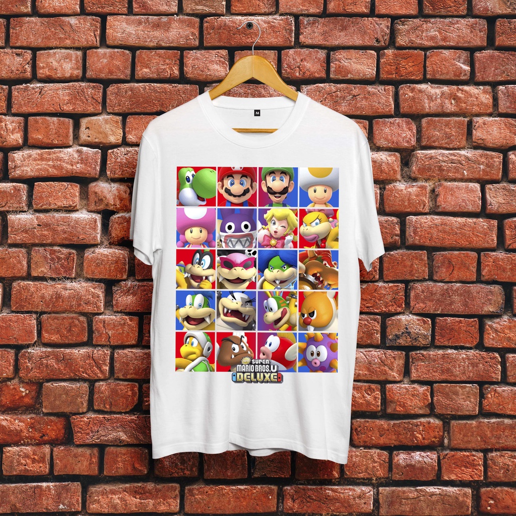 💘 Áo Phông Super Mario - Áo Phông Nấm lùn Mario phong cách - cá tính - MRO-0004