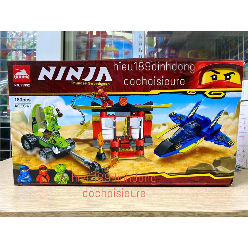 Lắp ráp nhà ninja 11552