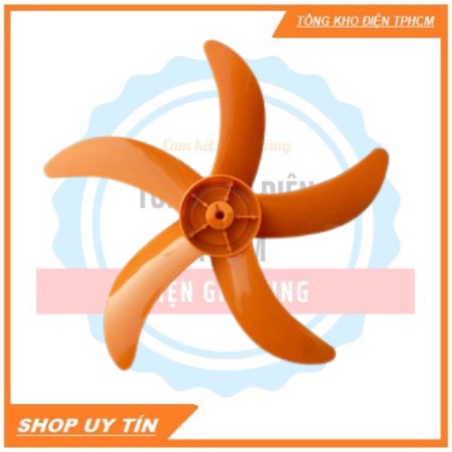 ⚡Cánh quạt 5 lá cam sải cánh 40cm xài quạt B4 loại 1- tổng kho điện tphcm⚡