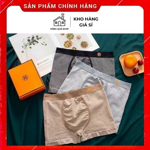 [COMBO 3 QUẦN] Hộp 3 Quần Sịp Đùi HM David Beckham FULL BOX