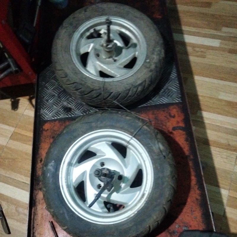 Bánh mâm atila và vo đã sử dụng