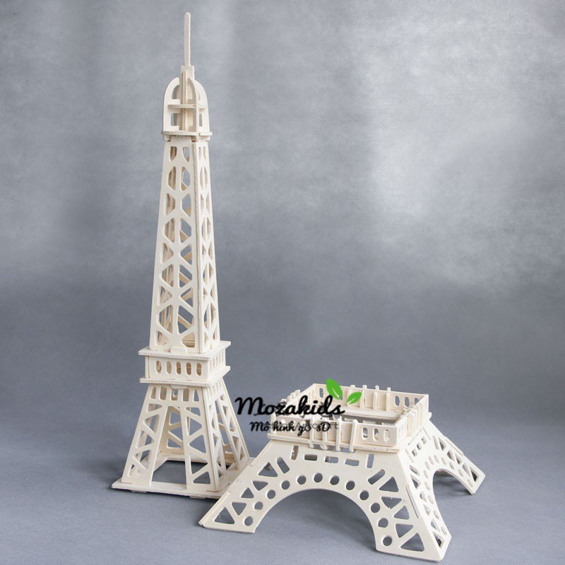 Đồ chơi lắp ráp gỗ 3D Mô hình Tháp Eiffel