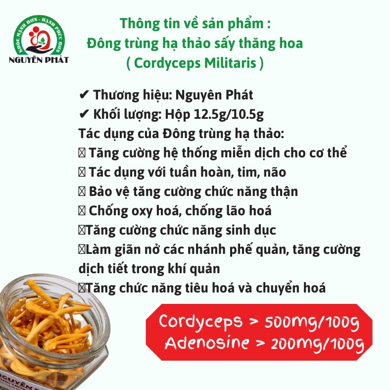 ĐÔNG TRÙNG HẠ THẢO NGUYÊN PHÁT hàm lượng adenosine, cordycepin ~ hàng tự nhiên Na Húc Tây Tạng | BigBuy360 - bigbuy360.vn