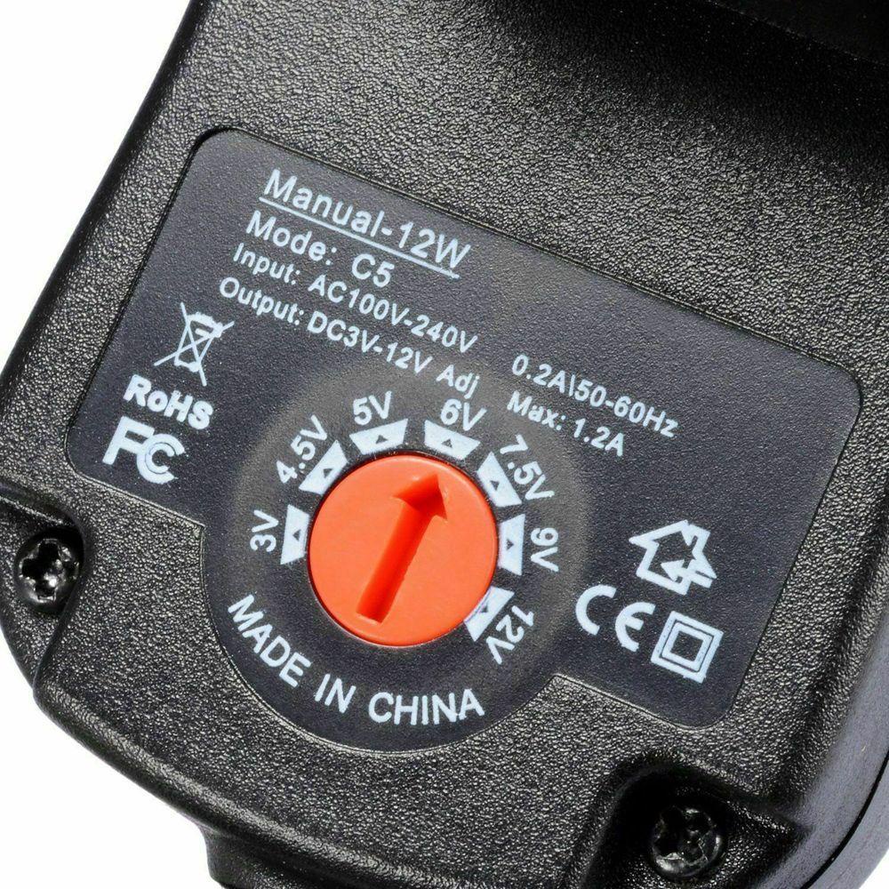 Dây Cáp Sạc AC / DC Chuyển Đổi Đa Năng AU / EU / US / UK