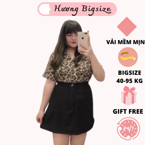 (40-95kg) Chân váy chữ A , đầm bigsize lưng thun chất vải tuyết mưa cao cấp dày dặn Hương Bigsize