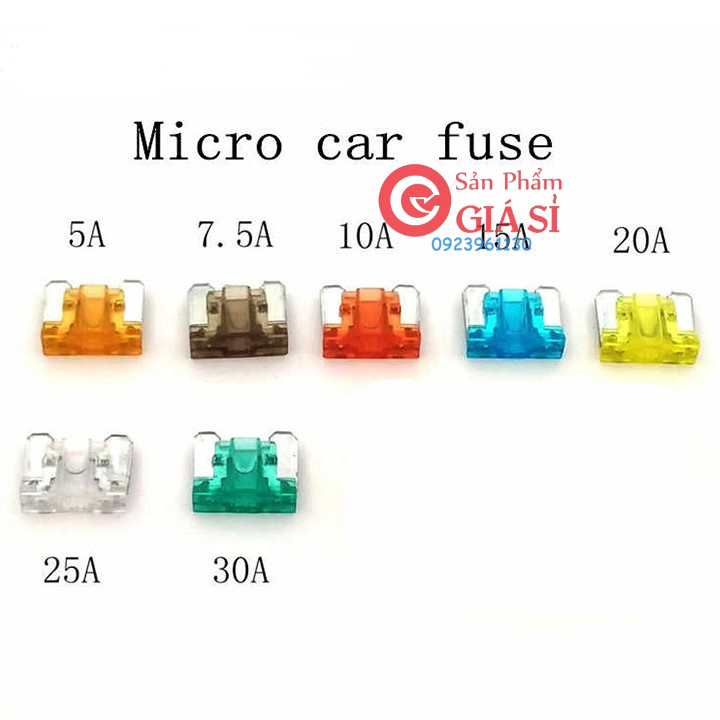 Cầu chì chân cắm các cỡ ❤️freeship❤️