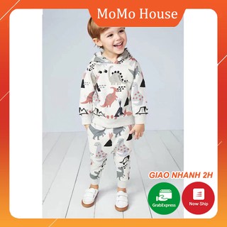 Bộ nỉ bé trai họa tiết khủng long