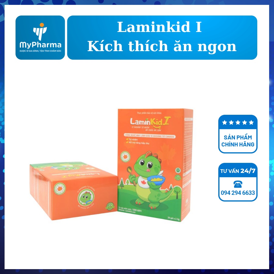 Laminkid I – Bổ sung vi khoáng tự nhiên, hỗ trợ tiêu hóa