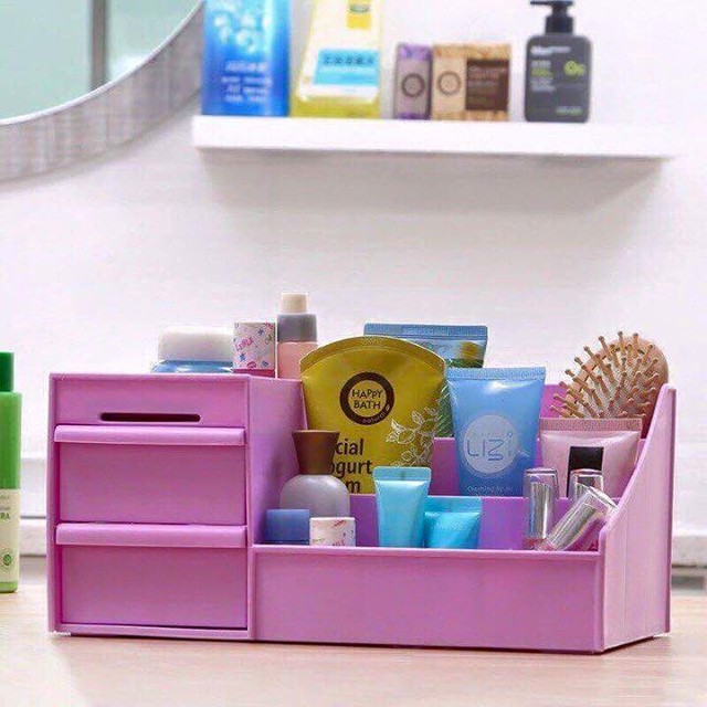 KỆ MỸ PHẨM NHỰA ĐA NĂNG (SIÊU ĐẸP, SIÊU BỀN)