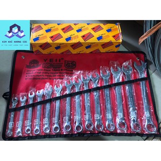 Bộ cờ lê 14 chi tiết YETI từ 8-24( MÀU BẠC)