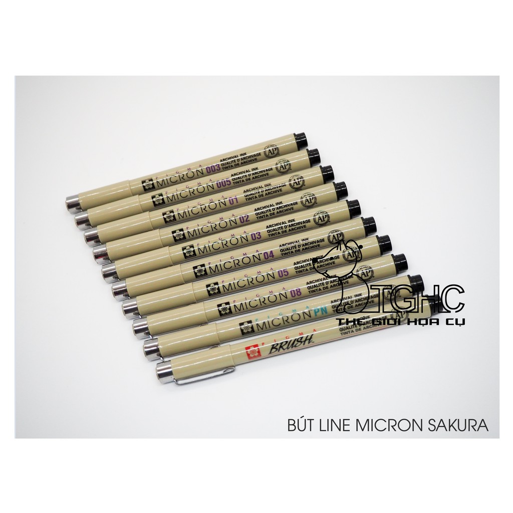 Bút kim vẽ kĩ thuật PIGMA MICRO 0.03-08-PN