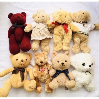 Gấu bông tedy size 15-28cm( chọn mẫu)