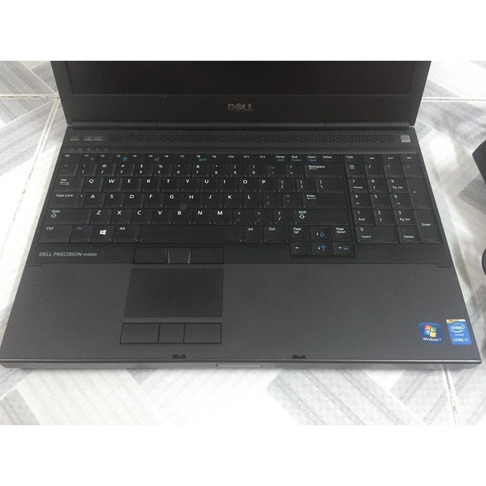 Laptop Workstation nhập US: DELL Precision M4800 i7-4910MQ RAM 8G SSD 180G 15.6" FHD, VGA K2100