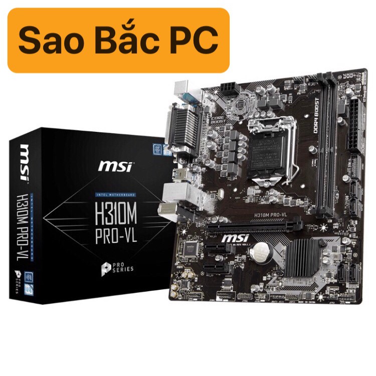 Mainboard MSI H310M PRO VDH PLUS - Hàng chính hãng