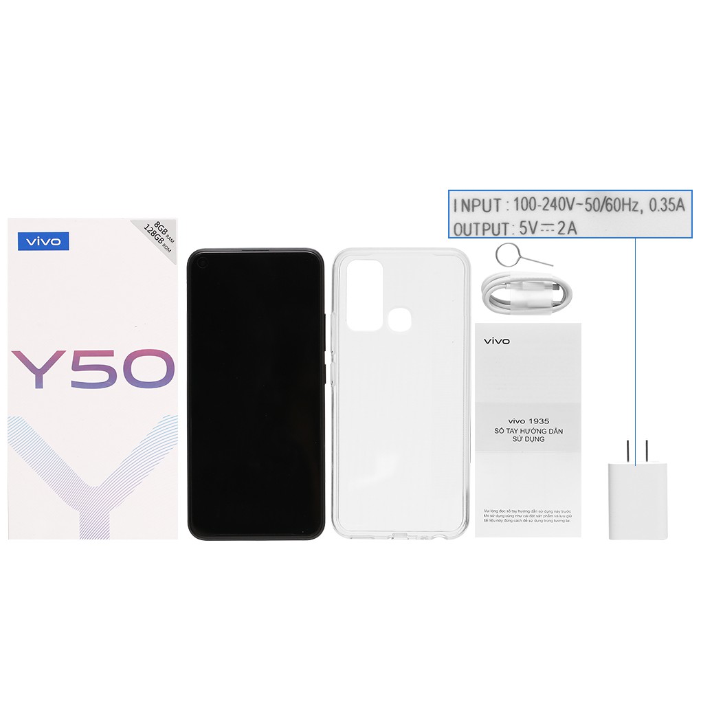 Điện thoại Vivo Y50 - Hàng Chính Hãng Mới 100% | BigBuy360 - bigbuy360.vn