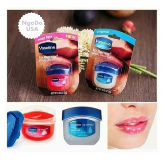 SON DƯỠNG MÔI VASELINE MỸ 7g