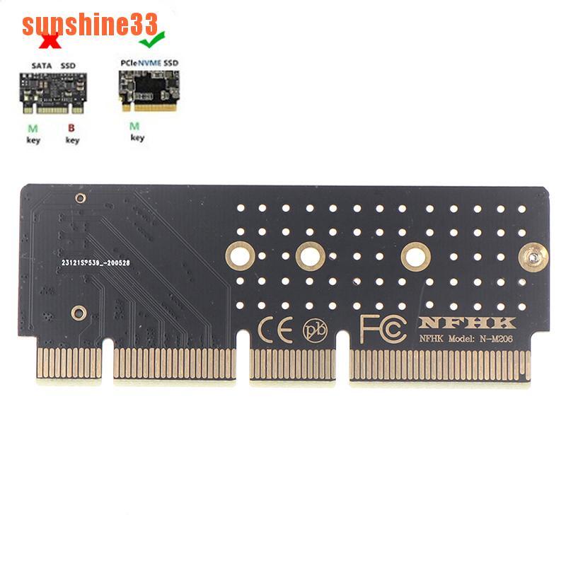 Bộ Chuyển Đổi Ổ Cứng M.2 Nvme Ssd Sang Pcie M2 Key M X4X8 X 16 Khe Cắm Thẻ | BigBuy360 - bigbuy360.vn