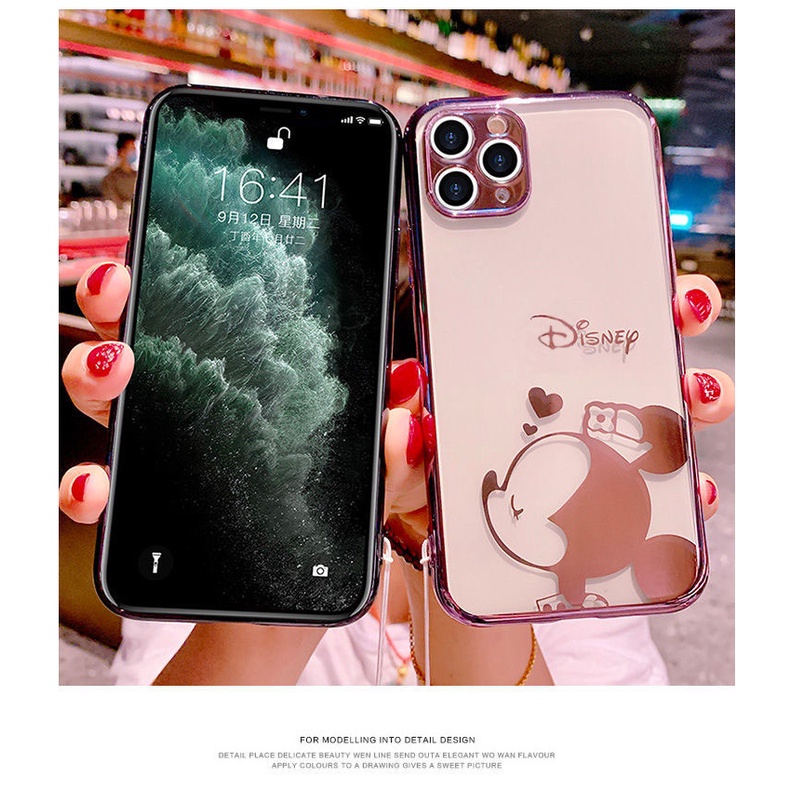 Ốp điện thoại silicon có dây đeo cho IPhone 7 8Plus SE X XS XR XSMAX 11 11pro 11promax 12 12promax Mini