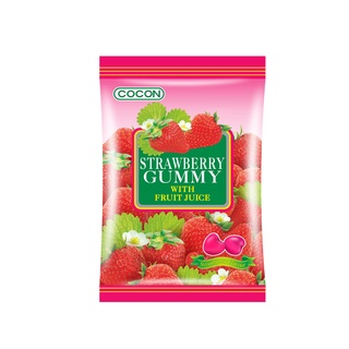 Kẹo Dẻo vị Dâu Cocon Gummy Strawberry 100G