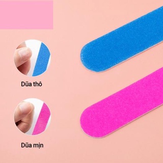 Dũa móng tay mini nhiều màu