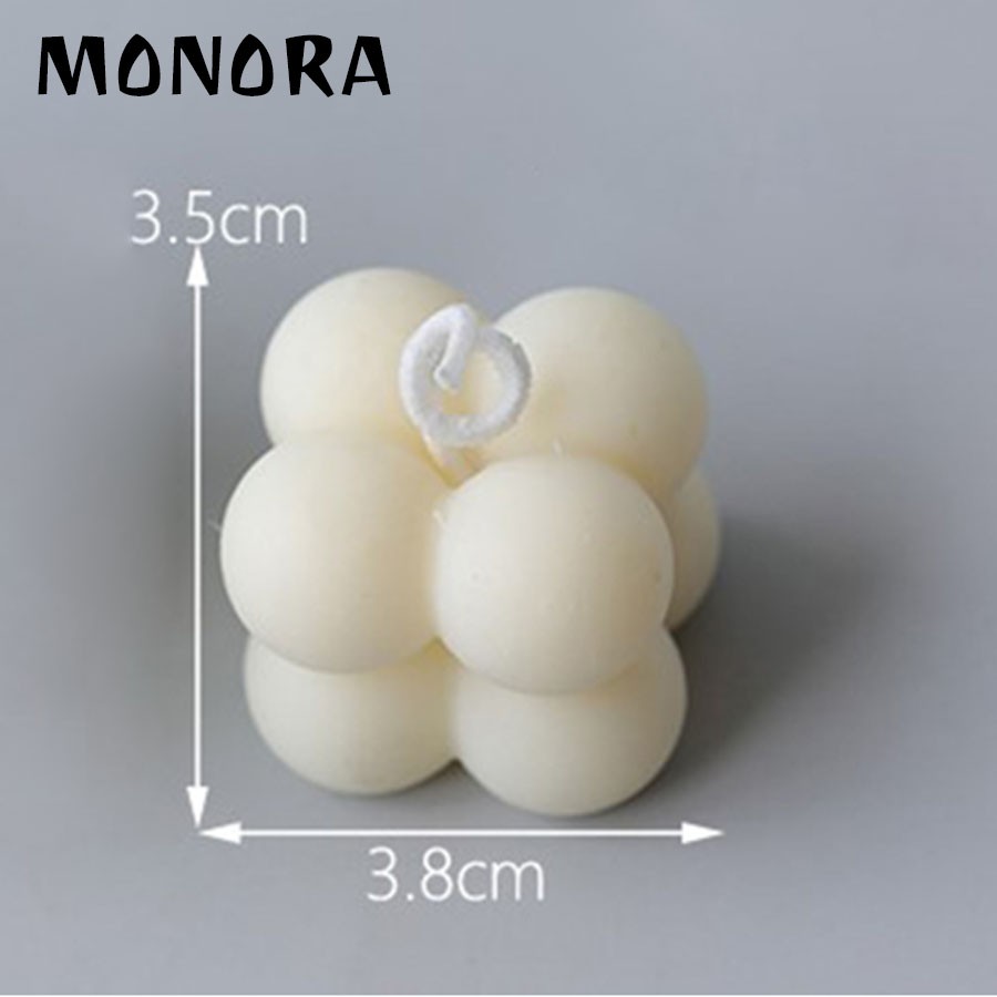 Nến Đèn Cầy trang trí decor C20 hình rubik mini an toàn cao cấp phong cách Hàn Quốc giúp thư giãn candles decor