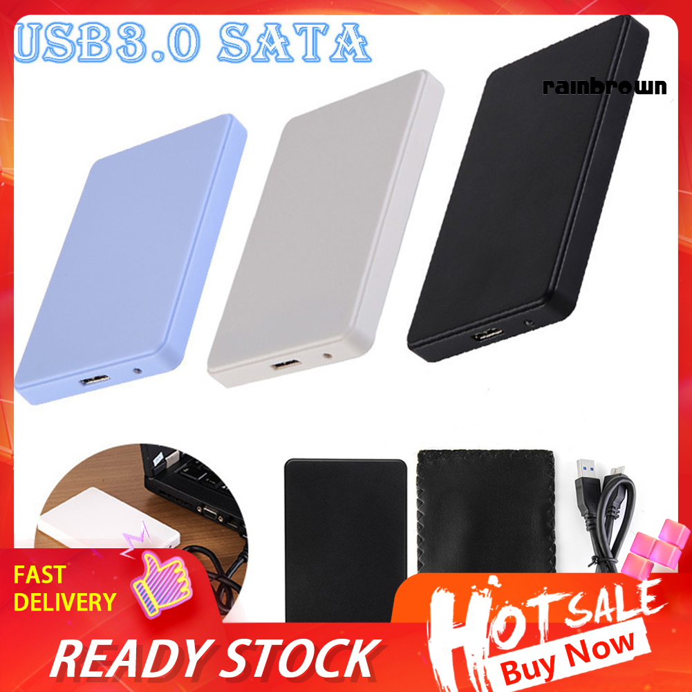 Hộp Đựng Ổ Cứng Ngoài 2.5 Inch 2tb Usb 3.0 Sata Hd