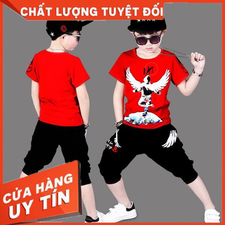 BỘ QUẦN ÁO THIÊN THẦN CÁ TÍNH CHO BÉ 19-40KG - HÀNG ĐẸP SIZE ĐẠI