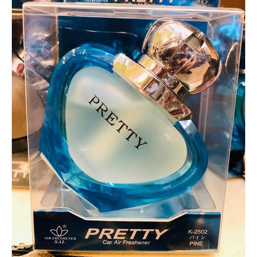 Nước Hoa Ô tô Hàn Quốc Pretty 32ml Mùi Hương dễ chịu đủ 3 mùi đỏ, hồng, xanh