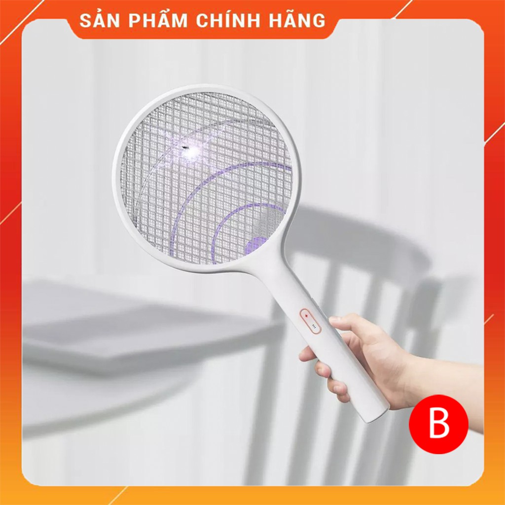 Vợt bắt muỗi  Xiaomi Qualitell dung lượng pin 1200mAh ZS9001 cầm tay và treo tường(bảo hành chính hãng 1 tháng)