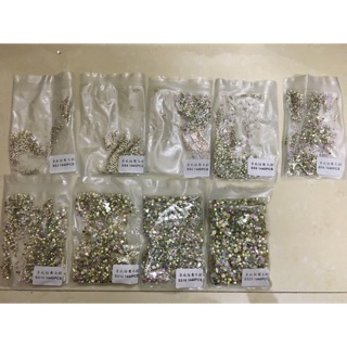 Đá đính móng siêu sáng 1440v ( Màu xà cừ )