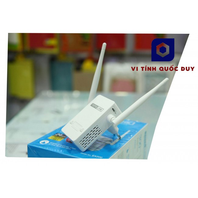 Thiết bị mở rộng sóng WIFI TOTOLINK EX201. Vi Tính Quốc Duy