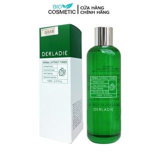 Toner Tràm Trà Giảm Mụn Sau 7 Ngày Derladie Herbal Extract 140ml