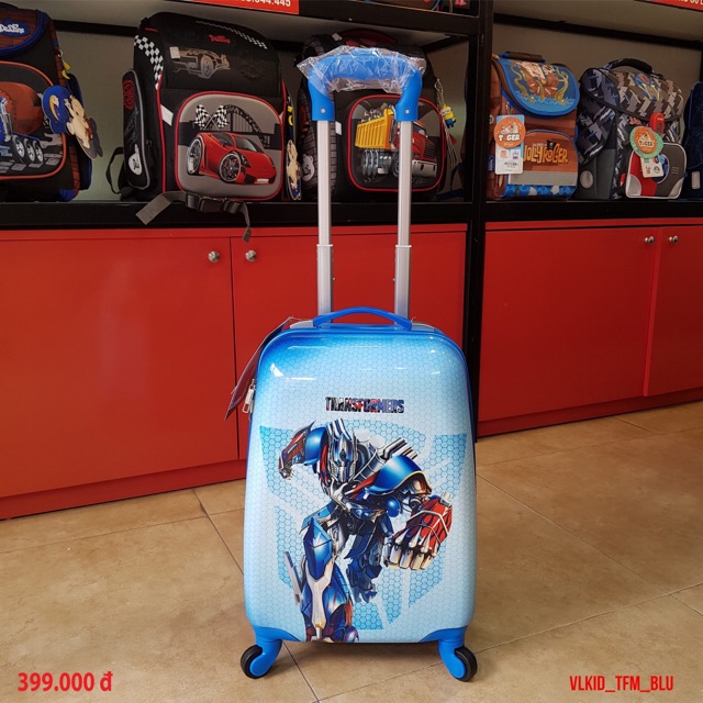 Vali kéo size 18 cho bé in 2 mặt cao cấp