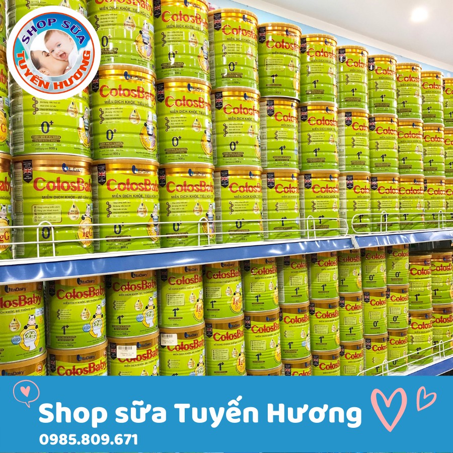 Sữa Colosbaby Gold số 0,1,2 Hộp 800G - Chính hãng