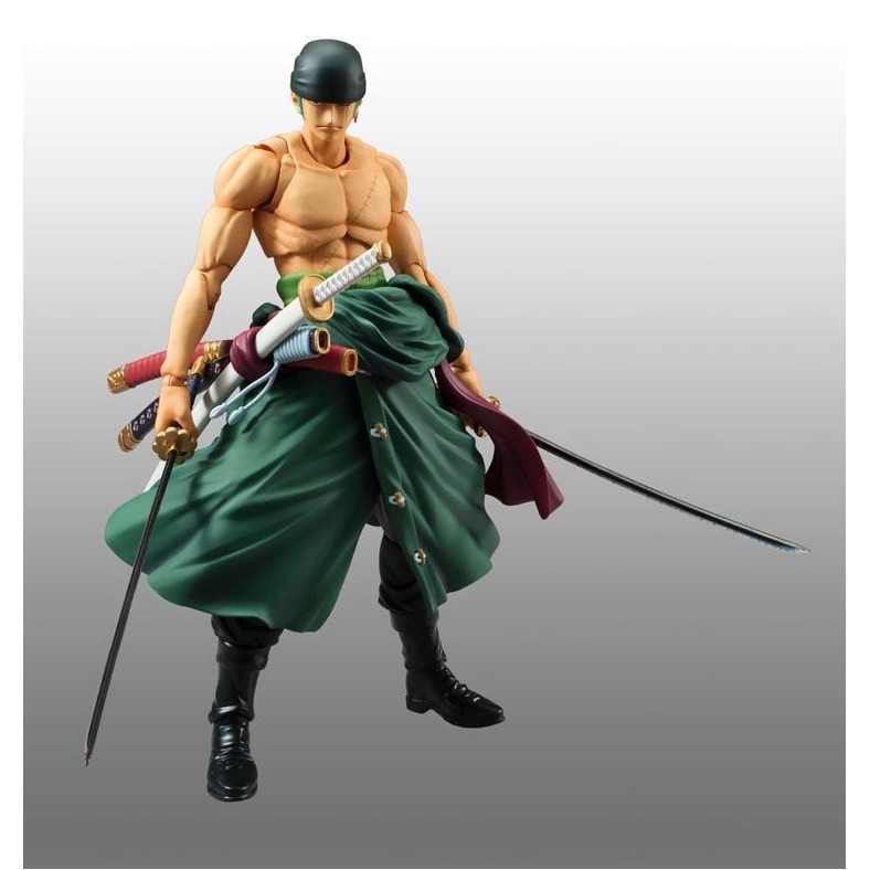MH31 - Mô Hình Cao Cấp Figma SHF Roronoa Zoro khớp cao 18cm - Mô hình One Piece