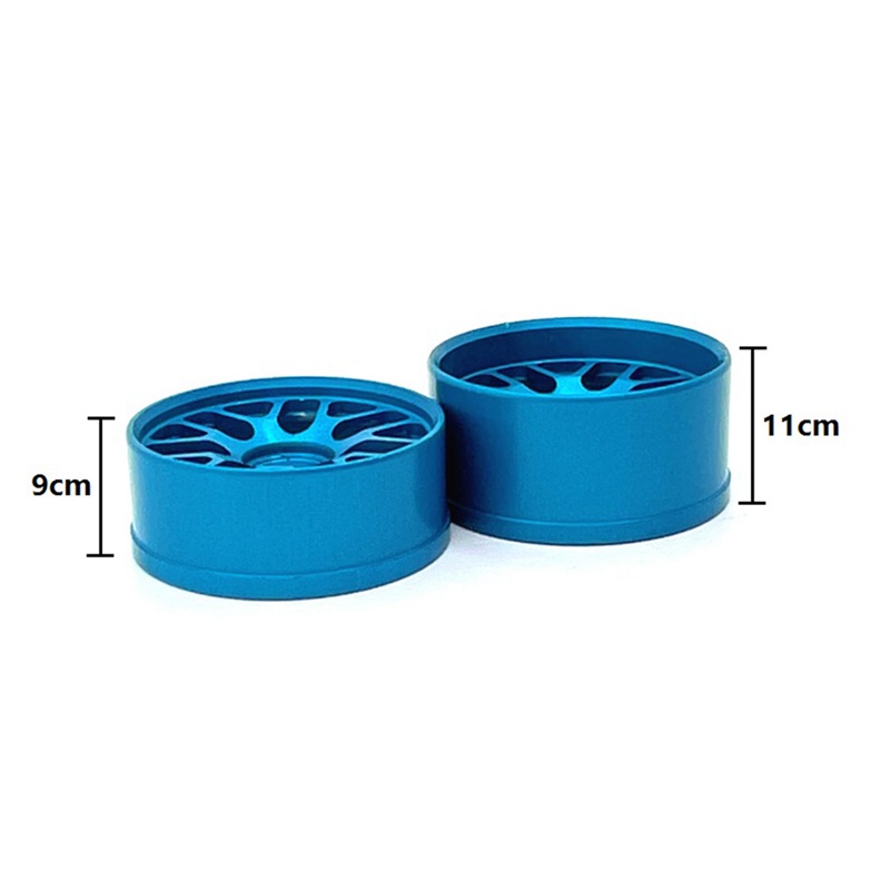 Bộ 4 Bánh Xe Kim Loại Chất Lượng Dành Cho Wltoys 284131 Xe Hơi Điều Khiển Từ Xa K969 K989 K999 P929 Mini-Z Mini-Q Mini-D Tỉ Lệ 1 / 28