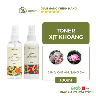 Toner/ Xịt Khoáng Cỏ Mềm Cấp Ẩm Kiềm Dầu Sáng Da An Toàn Từ Thiên Nhiên 100ml