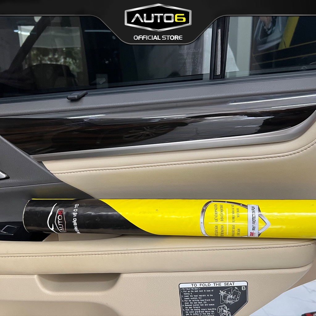 Film PPF trong suốt dán xe LEXUS LX570 chống xước bảo vệ nội thất ô tô - AUTO6