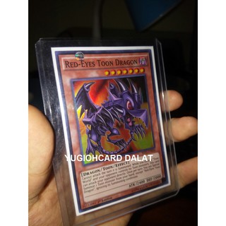 Thẻ bài yugioh chính hãng Red-Eyes Toon Dragon – Super Rare