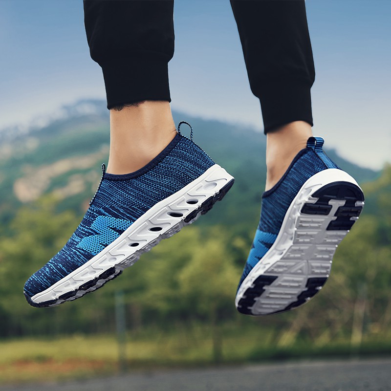 Giày thể thao đế bệt thoáng khí mùa hè dành cho nam kích cỡ 39-44 | BigBuy360 - bigbuy360.vn